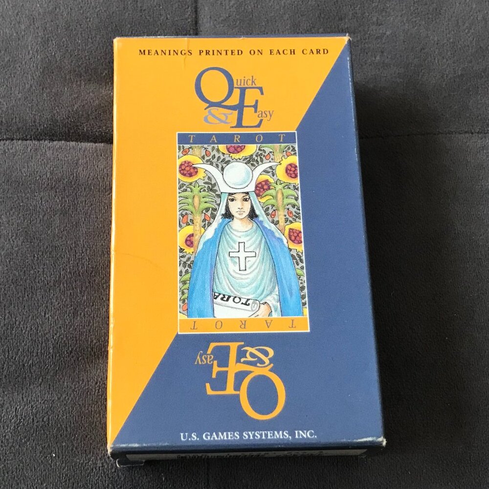 Quick & Easy Tarot 2002 Great Beginner Deck
